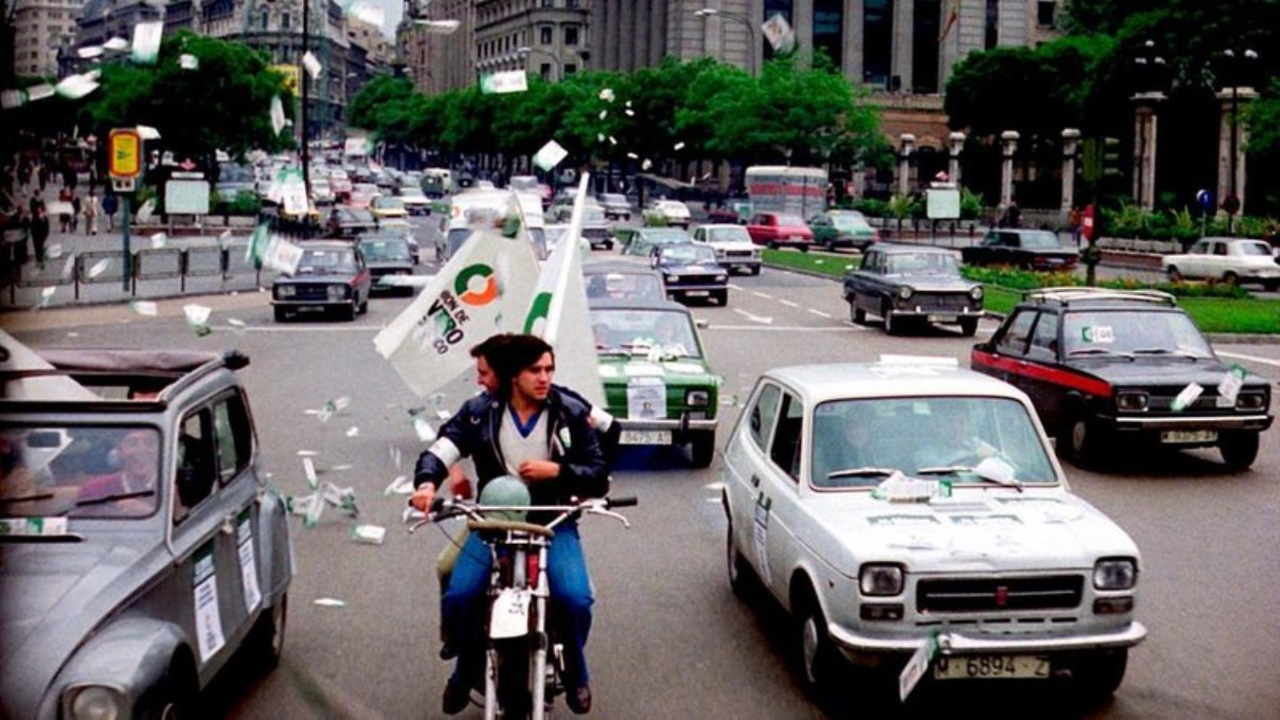 Fotograma de la película La transición, de la dictadura a la democracia
