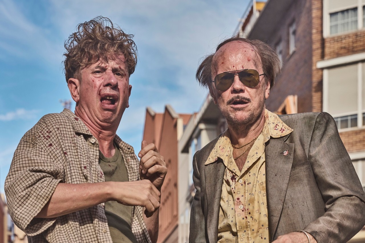 Fotograma de la película "Torrente presidente"